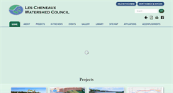 Desktop Screenshot of lescheneauxwatershed.org